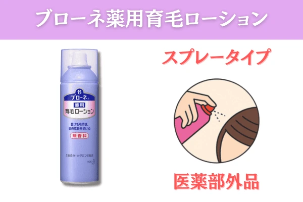 ブローネ薬用育毛ローションの商品紹介画像