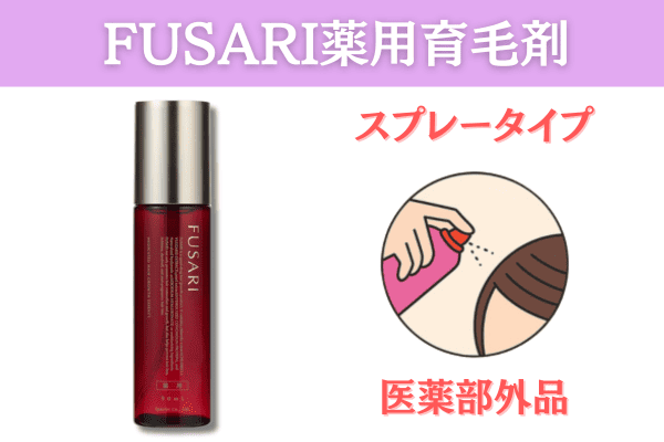FUSARI薬用育毛剤の商品紹介画像