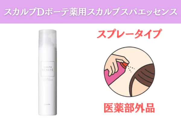 スカルプDボーテ薬用スカルプスパエッセンスの商品紹介画像