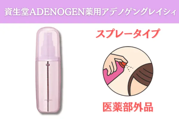 資生堂ADENOGEN薬用アデノゲングレイシィの商品紹介画像