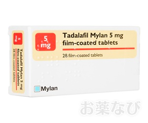 タダラフィルマイラン 5mg 28錠 パッケージ