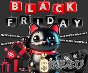 送料無料のBlackFriday招き猫