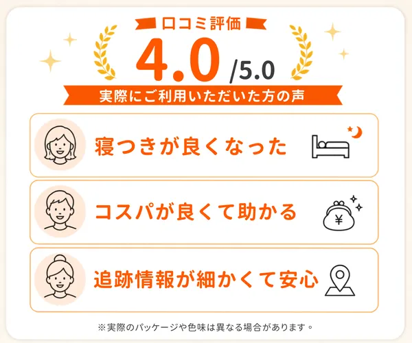 ザイプロンの口コミ評価4.0/5.0