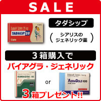 タダシップ3箱＋[おまけ]バイアグラジェネリック3箱